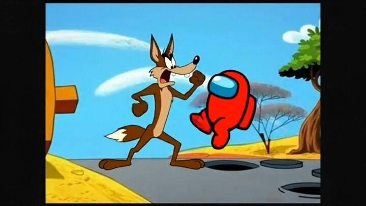 在我们之中杀死威利狼-哔哔鸟 among us kill Wile E. Coyote-Road Runner