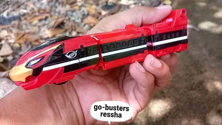 216. 特急者 EX DX Go-Busters ressha 烈車輔助機器人。
