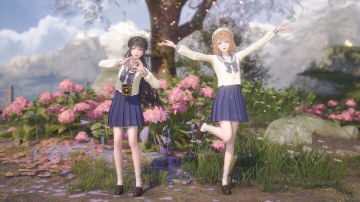 【Infinite Warmth · Love Dance】Who hasn't filmed a duo cosplay transition with their partner yet?!