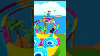 Shortcut Tercepat tapi aku pakai chit terbang di super slide Stumble guys#shorts #stumbleguys