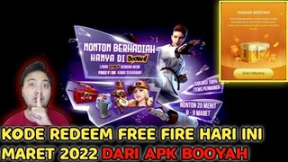 BONGKAR 10 KODE REDEEM FF‼️KODE REDEEM FREE FIRE TERBARU HARI INI 9 Maret 2022