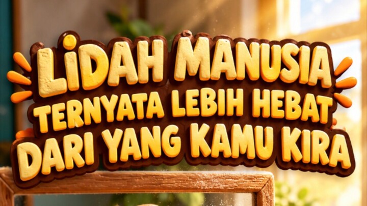 LIDAH MANUSIA TERNYATA LEBIH HEBAT DARI YANG KAMU KIRA