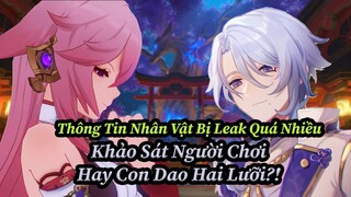 Thông Tin Nhân Vật Leak quá Nhiều!! NPH Mihoyo Muốn Điều Gì?! | Genshin Impact.