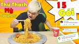 Phong Zhou | Thử Thách Ăn Mâm Mỳ Spaghetti Siêu To Khổng Lồ