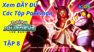 POKEMON JOURNEYS | Tập 8:Đừng bỏ cuộc Pochama! Đường đua băng Sinnoh | tvBlue KIDS | Lồng Tiếng Việt