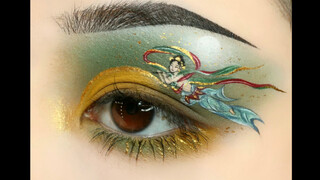 Eye Makeup | Dunhuang·Flying Apsaras x Zhang Yixing "Flying Apsaras"