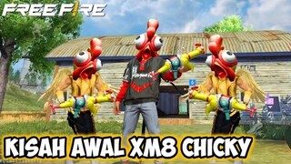 FILM PENDEK FREE FIRE! KISAH AWAL XM8 CHICKY ! SENJATA AYAM PETOK PETOK