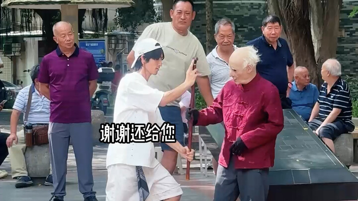 I thought I’d show off in front of the old man, but ended up getting lectured instead 🤣