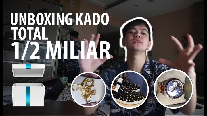 UNBOXING KADO ( EMAS 24K - BEASISWA S3) | FAUL GAYO