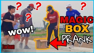 MAGIC BOX PRANK | PUBLIC MAGICIAN PRANK ( DAMING HUMANGA )