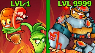 WASABI WHIP 1 ĐẬP TELEPORTATO MINE Plant Vs Zombie 2 Hoa Quả Nổi Giận 2 pvz2 TOP GAME ANDROID IOS