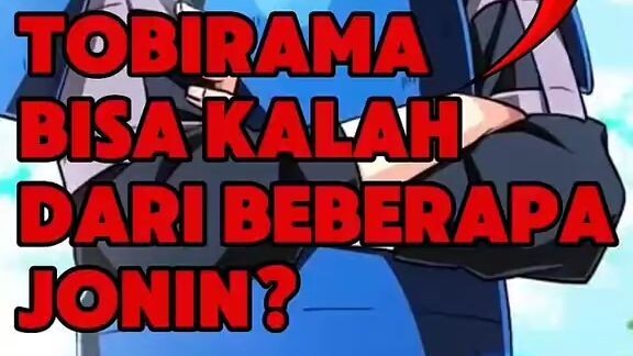 ini alasan kenapa tobirama mati...