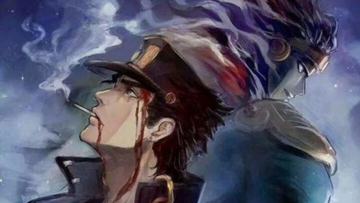 【 Jotaro Kujo 】ตำนานจะล่มสลายในที่สุดและวิญญาณจะคงอยู่ตลอดไป!