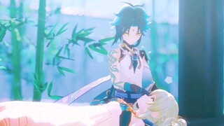 Genshin Impact Animation/Xiao Ying|Chen Ge Hu Daily·Falling Spring Ode