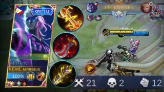 MOONTON THANKYOU FOR THIS NEW MOSKOV ITEM! EASILY DESTROY ENEMIES 1VS2 IN GOLD L