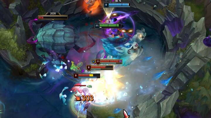 Jinx: Ada aja yang selalu ngebantuin si tikus itu, jadi aku nggak bisa main.