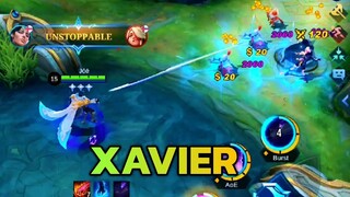 New Upcoming Hero Xavier Skills And Effects | New Mage Hero Xavier Gameplay Mobile legends bang bang