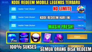 BURUAN REDEEM! KODE REDEEM ML TERBARU | KODE REDEEM MOBILE LEGENDS HARI INI 2023