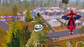 BEST TROLLING in SPIDERMAN MODE 😂😱 PUBG MOBILE