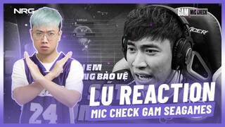 LU REACTION MIC CHECK GAM TẠI SEAGAMES 31 #CastrolPower1 [Hoàng Luân]