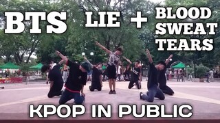 [KPOP IN PUBLIC] 방탄소년단 (BTS) - 피 땀 눈물 "Lie + Blood Sweat & Tears" Cover by STIGMA7 from Philippines