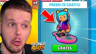 😱 SKIN GRATIS E 2 NOVOS MAPAS SECRETOS NO STUMBLE GUYS! 🔥 ‹ KHORTEX ›