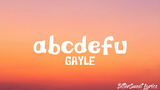 abcdefu | GAYLE (Lyrics)