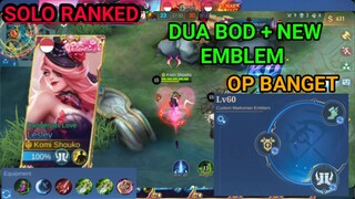 BEST BUILD AND EMBLEM NEW LESLEY 2023 | LESLEY GAMEPLAY | MOBILE LEGENDS