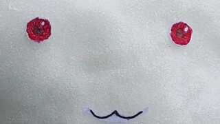 Nó trở nên bạo lực và tôi nhìn thấy Kyubey ở ven đường.