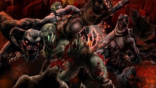 Cartoon Cat Vs Doom Slayer | Doom Eternal | Trevor henderson| Stick Nodes | Jullianyuan21