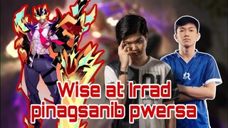 Wise at Irrad na galawan ft. Fredrinn No death gameplay #mlbb