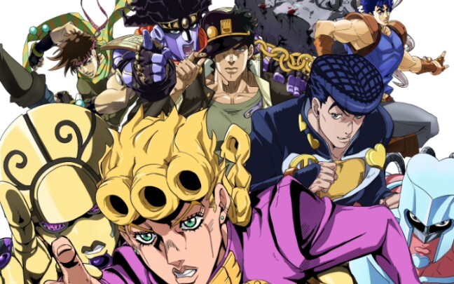 Jojo's Bizarre Adventure ตอนที่ 1~7 (การ์ตูนสี) การแบ่งปันทรัพยากร