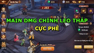 Tân OMG3Q : Dồn đồ cho Main dmg chính đi leo tháp bao phê =))))