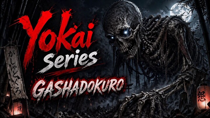 JAPANESE HORROR SERIES #3: GASHADOKURO, SANG TENGKORAK RAKSASA