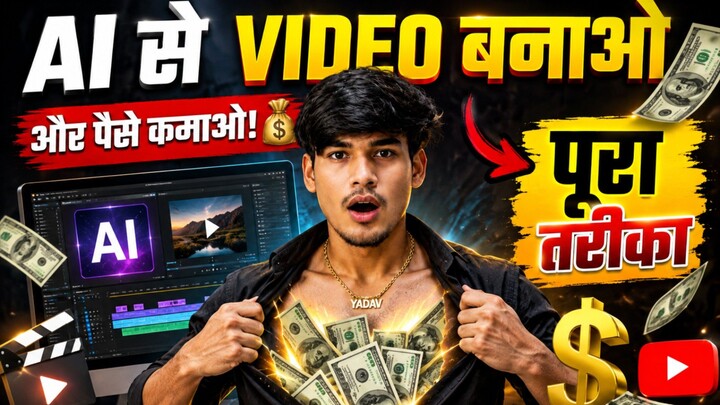 “AI से Video बनाओ और पैसे कमाओ! 💰 पूरा तरीका”