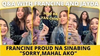 FRANCINE DIAZ IG LIVE (December 05, 2021)