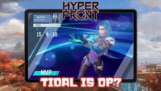 TIDAL Tips And HYPER FRONT Ranked Match Gameplay! (Tagalog)