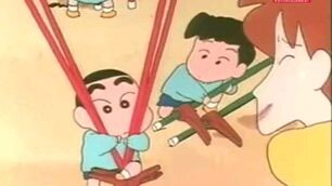 crayon shinchan - permainan kuda