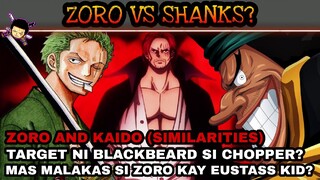 Zoro vs Shanks? Mas malakas si Zoro kay kid? target ni Blackbeard si Chopper? (Theory)