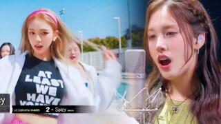 STAYC hát live toàn bộ ca khúc Spicy của aespa!