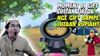 "SULTAN TIKTOK GABUT" DI GIFT SAMPE JUTAAN RUPIAH❗️AUTO GOYANG PANIK Sampe gagal fokus | PUBG Mobile