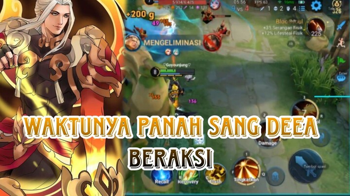 WAKTUNYA PANAH SANG DEWA BERAKSI