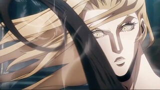 تتساقط كمية كبيرة من الدم الممزوج بالجنين بسرعة من السماء.