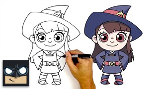 How To Draw Akko | Little Witch Academia