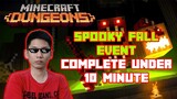 Complete Spooky Fall Event Under 10 Minutes - Minecraft Dungeons