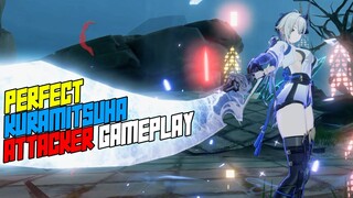 【AETHER GAZER】PERFECT KURAMITSUHA ATTACKER GAMEPLAY HIDE UI 4K 60 FPS