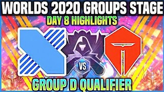 DRX vs TES Highlight Chung Kết Thế Giới 2020 Vòng Bảng Ngày 8 | DragonX vs Top Esports