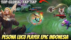 Pesona Lucu player Epic Mobile Legends Indonesia, Mobile Legends Lucu Momen 🤣