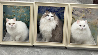 My dad said he bought three world famous paintings for our family