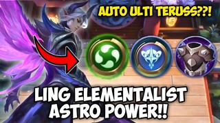 LING ELEMENTALIST ASTRO POWER!! AUTO ULTI TERUSS?? MAGIC CHESS UPDATE TERBARU  !! COMBO TEKRUAT?